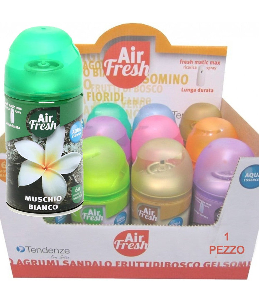 Ricarica Spry Airfresh Per Deodorante Diffusore Profumi Automatico Ambiente Casa         