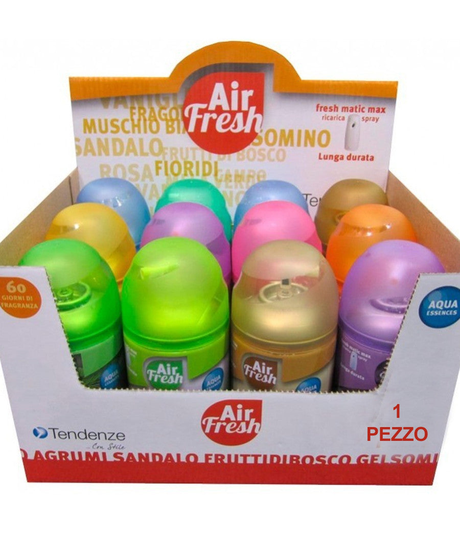 Ricarica Spry Airfresh Per Deodorante Diffusore Profumi Automatico Ambiente Casa         