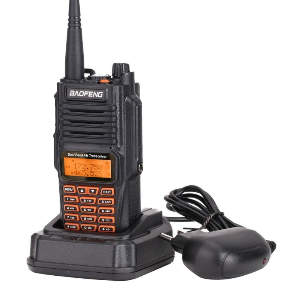 RICETRASMITTENTE BAOFENG UV-9R 10W RADIO FM DUAL BAND WALKIE TALKIE IMPERMEABILE - ZENCOCCO