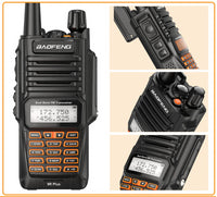 RICETRASMITTENTE BAOFENG UV-9R 10W RADIO FM DUAL BAND WALKIE TALKIE IMPERMEABILE - ZENCOCCO