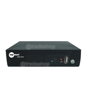 Ricevitore Digitale Terrestre Decoder Tv Scart Mpman Dvb-t 2012 Telecomando Usb         