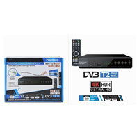 Ricevitore Digitale Terrestre H.265 Dvb-t2 Hevc 10bit Lan Scart Hdmi Usb Dg-t004         