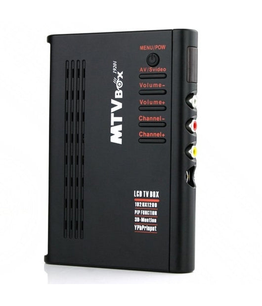 Ricevitore Esterno Mtvbox 1920i Digitale Box Tv Full Hd Lcd Monitor Telecomando         