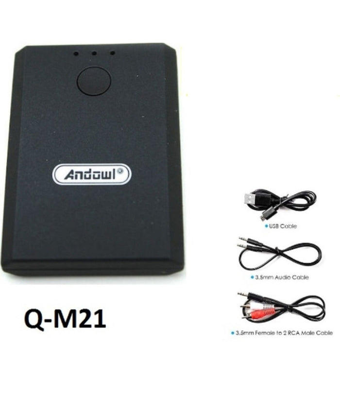 Ricevitore Trasmettitore Audio Ricaricabile Bluetooth Per Tv Stereo Cuffie Q-m21         
