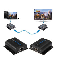 Ricevitore Trasmettitore Hdmi Extender Cat6 Cat 6 Tx Rx Convertitore Video Hd         