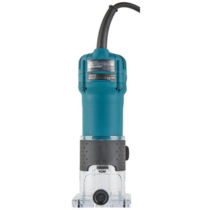 Trade Shop - Rifilatore 6mm Fresatrice 530w 3000rpm Ad Immersione Makita 3709 A Base Fissa -