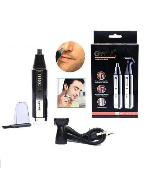 Rifinitore 2in1 Rasoio Naso Capelli Ricaricabile Professionale Elettrico Gm-3106         