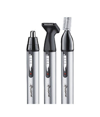 Rifinitore 3in1 Tagliacapelli Naso Orecchie Batteria Ricaricabile Trimmer Gm3107         