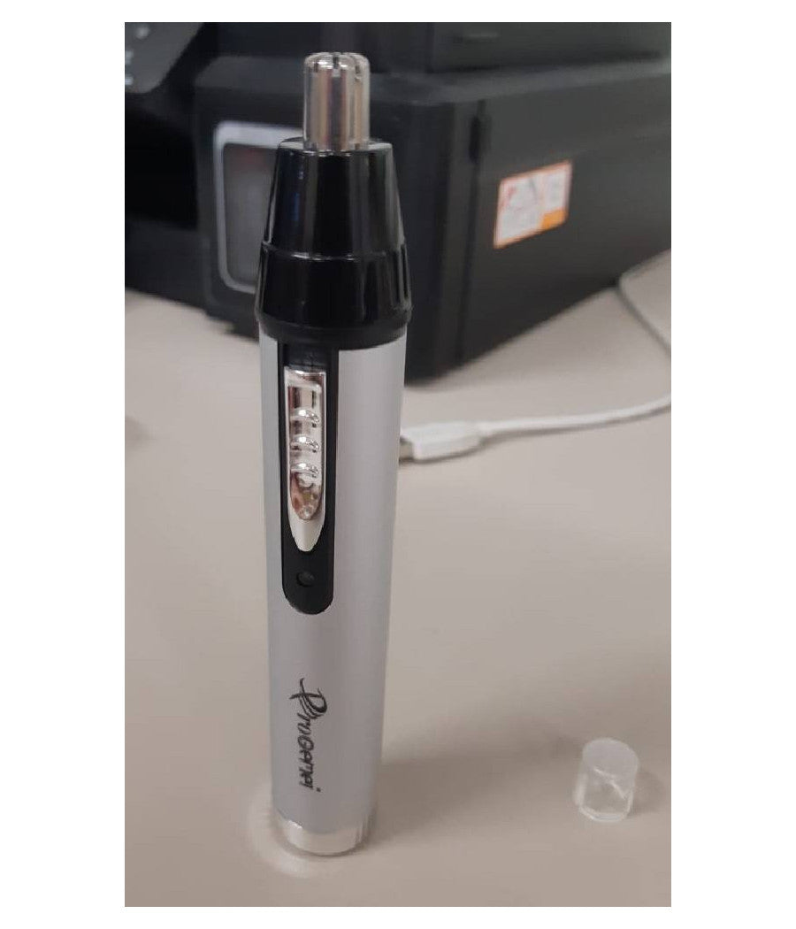 Rifinitore Elettrico Trimmer Per Naso Orecchie Capelli 2 In 1 Gm-3105 Senza Fili         