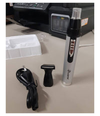 Rifinitore Elettrico Trimmer Per Naso Orecchie Capelli 2 In 1 Gm-3105 Senza Fili         
