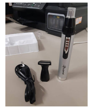 Rifinitore Elettrico Trimmer Per Naso Orecchie Capelli 2 In 1 Gm-3105 Senza Fili         