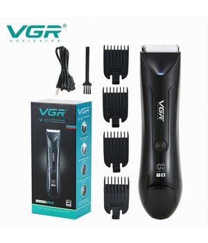 Rifinitore Professionale Capelli Corpo Impermeabile Ipx5 Display Led Uomo V-951         