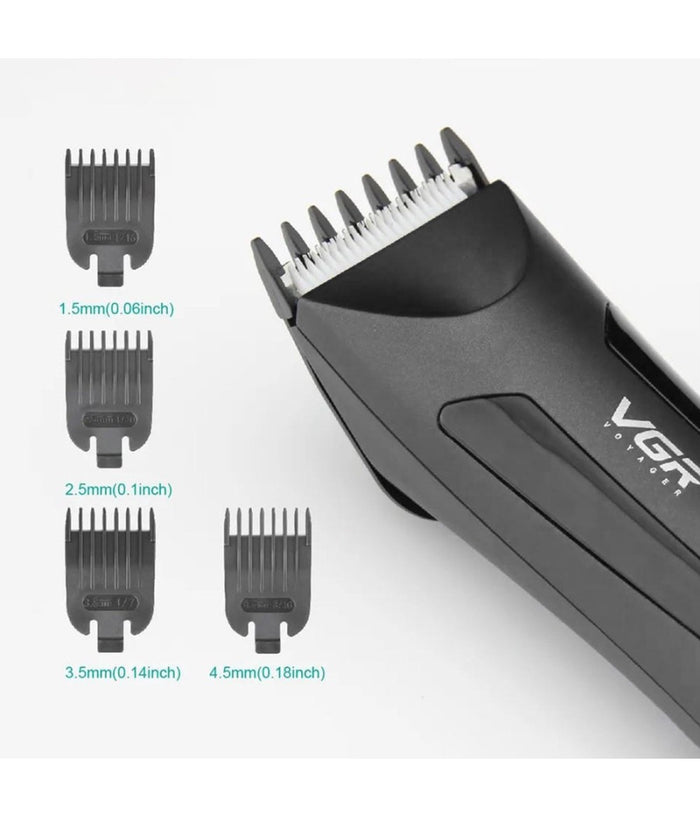 Rifinitore Professionale Capelli Corpo Impermeabile Ipx5 Display Led Uomo V-951         