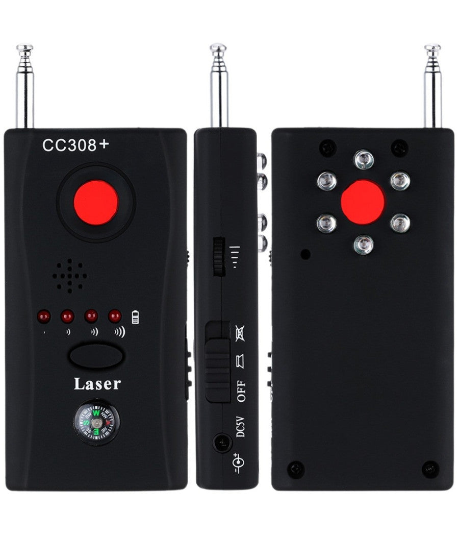 Rilevatore Microspie Segnali Wireless 1.2 G 2.4 G Rilevatore Infrarossi Cc308+         