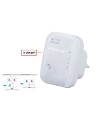 Ripetitore Amplificatore Di Segnale Wireless Range Extender 300mbps Wifi Lv-wr03         