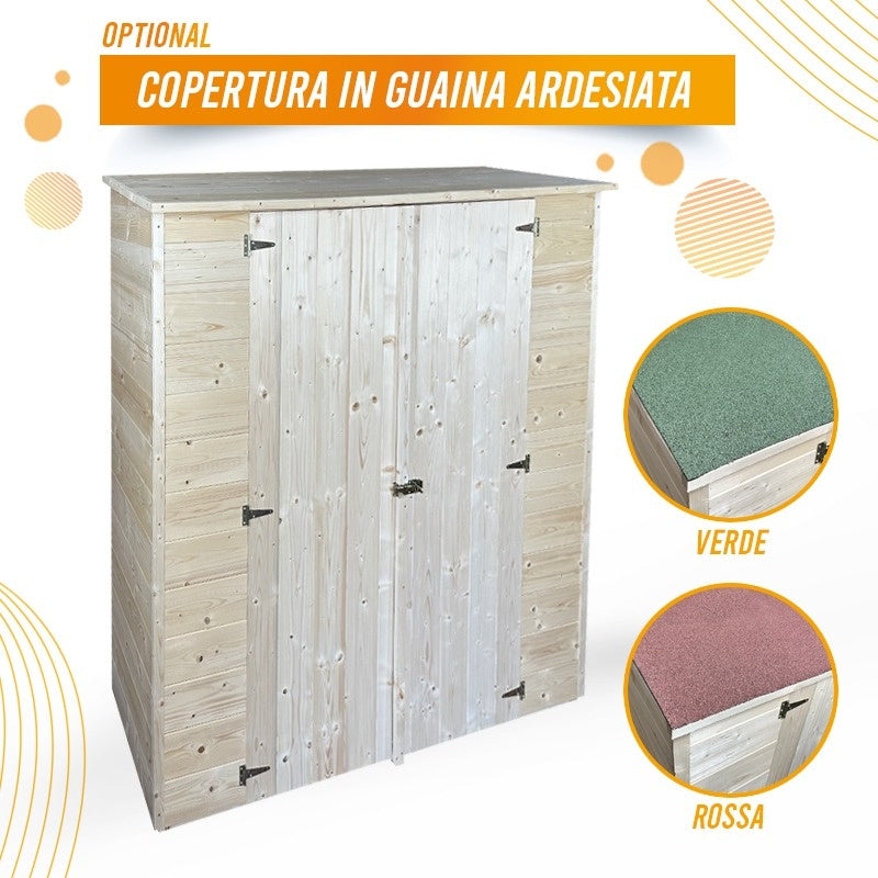 Ripostiglio 192 x 68 cm Doppia Porta - Home Idea Italia