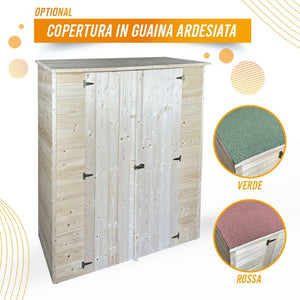 Ripostiglio 192 x 68 cm Doppia Porta - Home Idea Italia