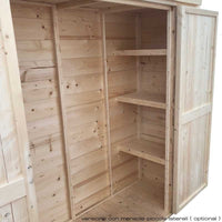 Ripostiglio mis 198 x 64 cm (tetto dritto) - Home Idea Italia