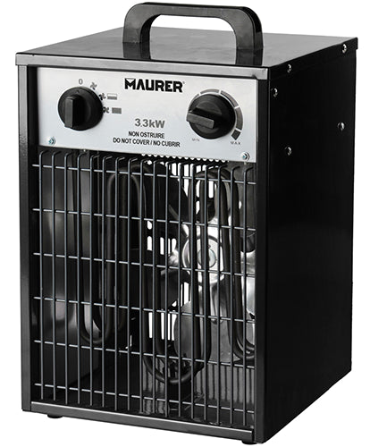 RISCALDATORE ELETTRICO MAURER 1650/3300W INDUSTRIALE