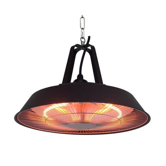 Riscaldatore infrarossi a sospensione RG‑1500AP 1500 W – lampada alogena, IP34, catena/gancio da soffitto – ideale per 9-12 m2 – Tecno Air System