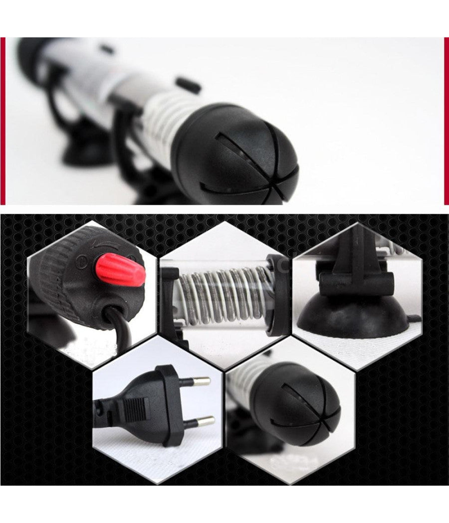 Riscaldatore Termostato Per Da Acquario Regolatore Temperatura 25-50-75-150-200w         
