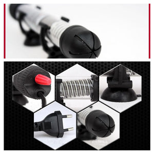 Trade Shop - Riscaldatore Termostato Per Da Acquario Regolatore Temperatura 25-50-75-150-200w -  50 Watt
