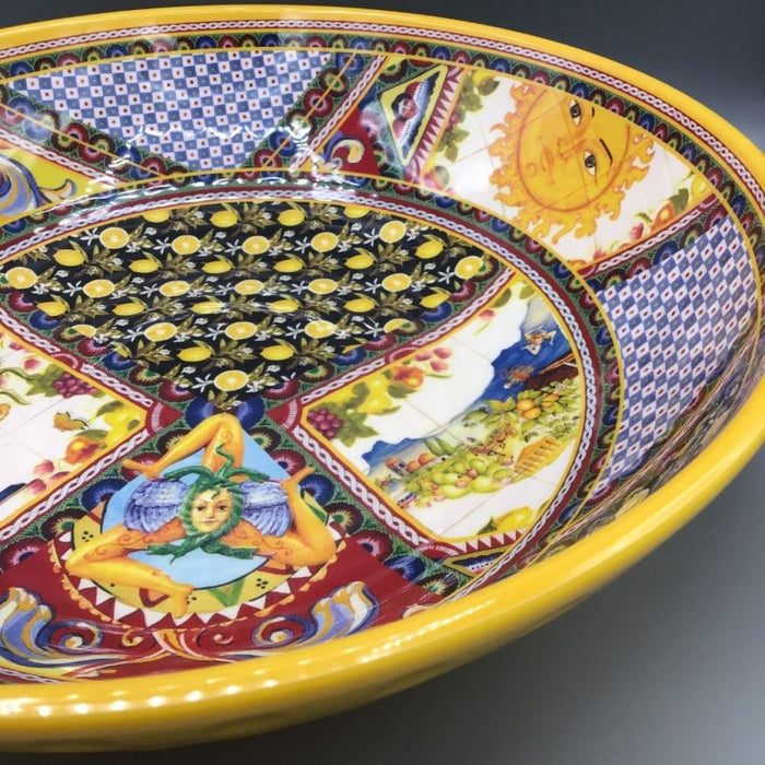 Risottiera in Melamina Santa Rosalia 32 x 9 cm