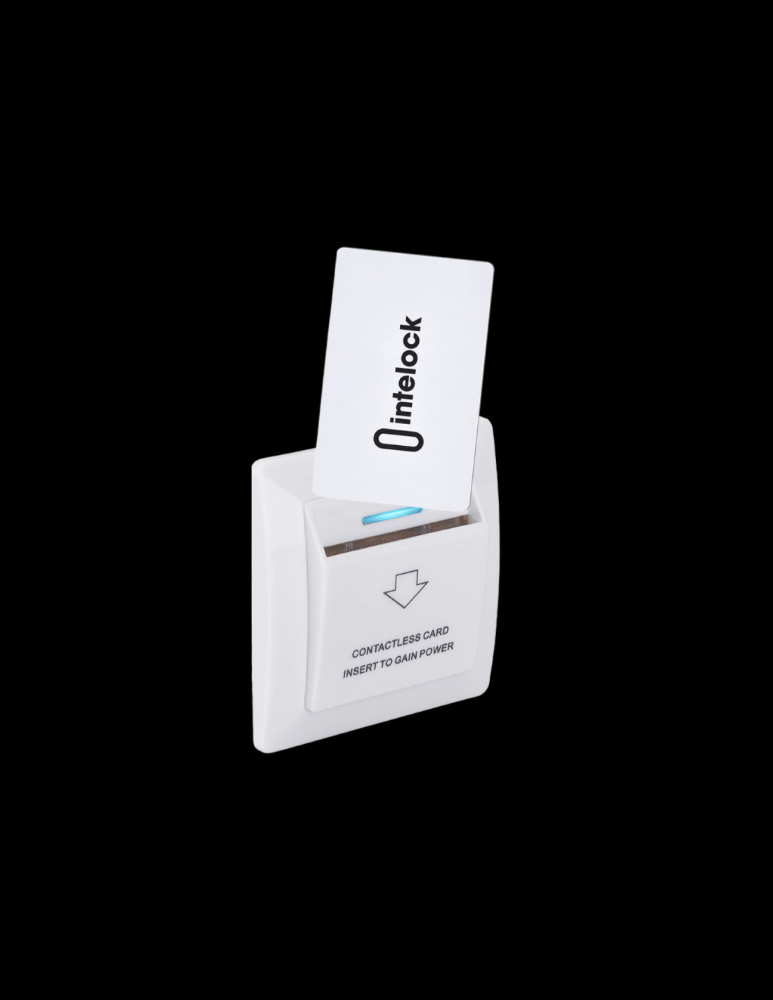 Interruttore luce a schede per hotel - Risparmio energetico - INTELOCK