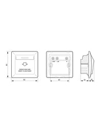 Interruttore luce a schede per hotel - Risparmio energetico - INTELOCK