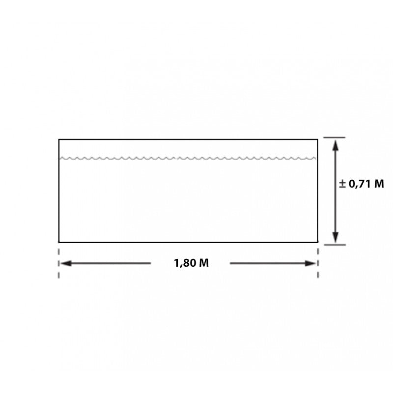 Rivestimento in Legno Abete Massiccio di Forma Esagonale per Spa e Piscine Diametro 180 cm