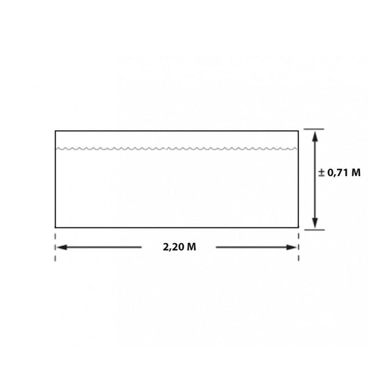 Rivestimento in Legno Abete Massiccio di Forma Esagonale per Spa e Piscine Diametro 205-216 cm