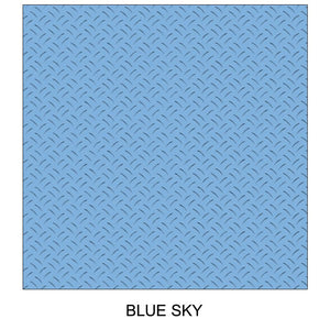 Rivestimento Liner Elbtal Elite In Pvc-p Armato Antisdrucciolo, A Rotoli Da 10 X H 1,65 M - 16,50 M² - Blu Sky