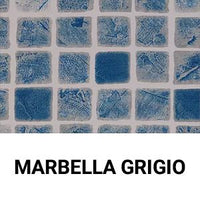 Rivestimento Liner Sopremapool Design In Pvc-p Armato Antisdrucciolo H 1,65 X 10 M - 16,50 M² - Marbella Grigio