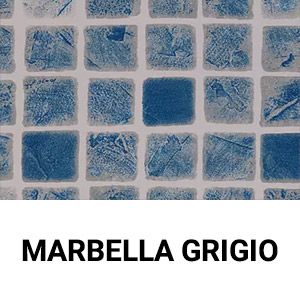 Rivestimento Liner Sopremapool Design In Pvc-p Armato Antisdrucciolo H 1,65 X 10 M - 16,50 M² - Marbella Grigio