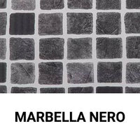 Rivestimento Liner Sopremapool Design In Pvc-p Armato Antisdrucciolo H 1,65 X 10 M - 16,50 M² - Marbella Nero