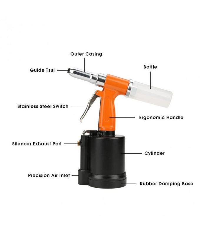 Rivettatrice Industriale Idraulica Pneumatica Ad Aria Compressa Sparachiodi         