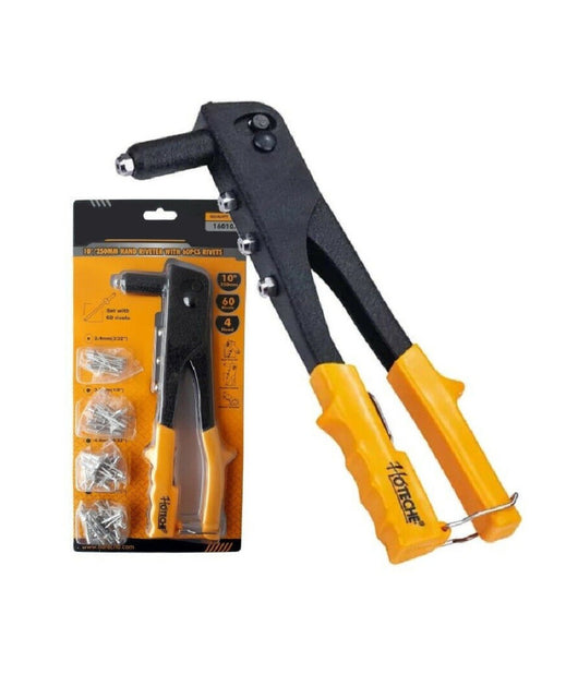 Rivettatrice Manuale 4 Testine 60 Pz Per Rivetti Da 2.4 3.2 4.0 4.8 A-160105         