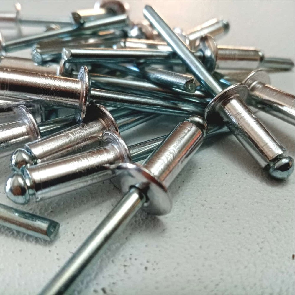 Rivetti alluminio 4,0x18mm - 100pz modello a strappo