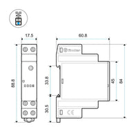Finder 113182300000 relè crepuscolare 1no 16a per automazioni e impianti