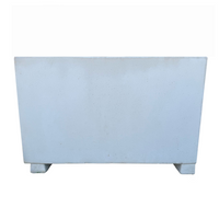 Fioriera giardino cemento effetto pietra l.100xp.30xh.60 cm serie ostuni