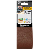 Black+decker confezione 3 nastri abrasivi grana 60 abrasivi e accessori per levigatrici x33096