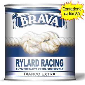 Antivegetativa rylard racing bianco extra litri 2,5 a base di ptfe brava