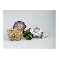 Robot da Cucina 2L - Tritare, Affettare, Montare, Impastare, 500W