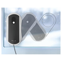 Trade Shop - Robot Pulizia Finestra Con Spruzzo Acqua Intelligente Bifacciale 5600pa Controllo App -