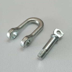 Robur grillo 8mm 5/16 di sollevamento diritto in acciaio zincato