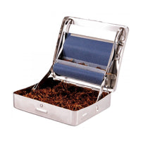 Trade Shop - Rollatore Rullo Macchinetta Per Sigarette Tabacchiera In Metallo Rulla Drum -