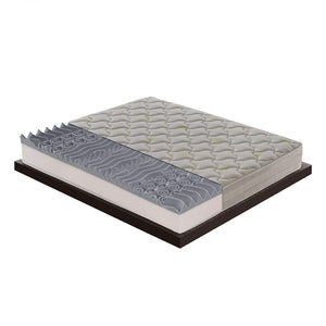 Materasso Singolo 90x200 in Memory Foam - Alto 25 cm - 5 cm memory foam - Rivestimento Aloe Gel rinfrescante - Ortopedico