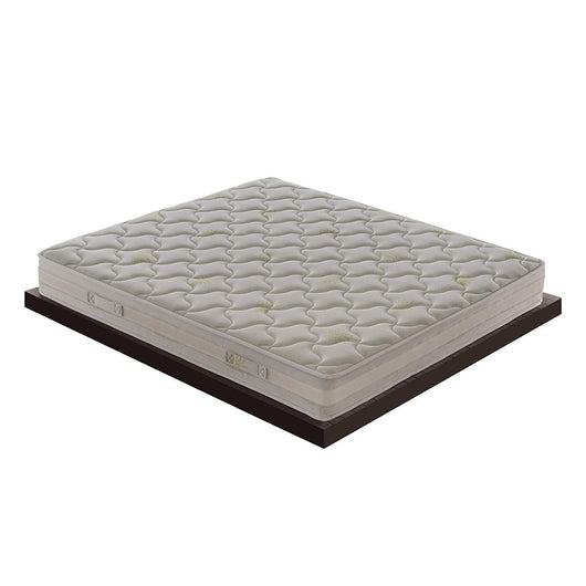 Materasso Singolo 80x200 in Memory Foam - Alto 25 cm - 5 cm memory foam - Rivestimento Aloe Gel rinfrescante - Ortopedico