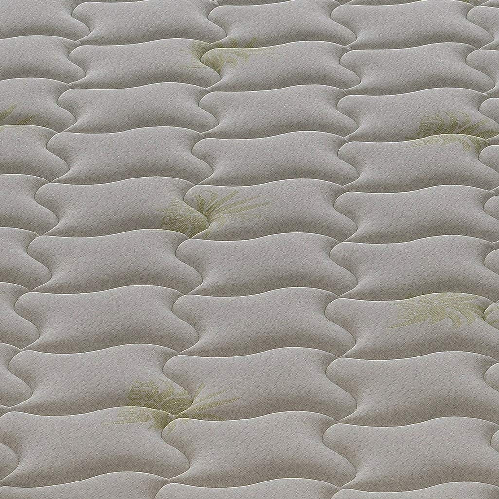 Materasso Singolo 80x200 in Memory Foam - Alto 25 cm - 5 cm memory foam - Rivestimento Aloe Gel rinfrescante - Ortopedico