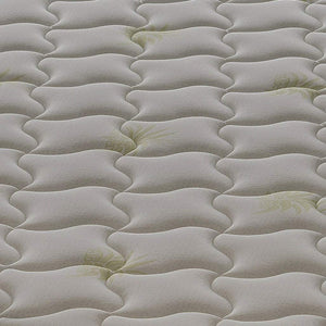 Materasso Singolo 80x200 in Memory Foam - Alto 25 cm - 5 cm memory foam - Rivestimento Aloe Gel rinfrescante - Ortopedico